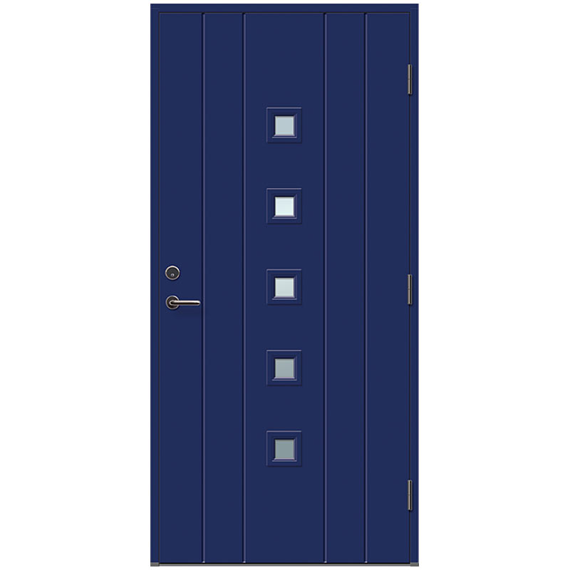 Ytterdörr 906G 10X21 H VIT Ilona Klarglas STARDÖRREN