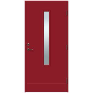 Ytterdörr 907G 10X21 H VIT Justina Klarglas STARDÖRREN