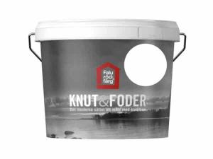 Falu Rödfärg Knut&Foder Vit 1L