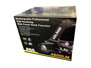 Pannlampa 4800 LM