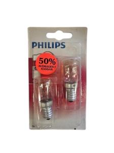 Päronlampa 15W E14 2P Klar PHILIPS