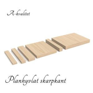 10x10 Planhyvlad obehandlad Furu A