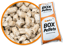 Spånpellets/Boxpellets 16kg/säck
