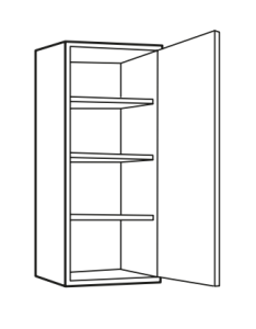 VS3F Väggskåp 30cm stomme f-höjd Sagaköket