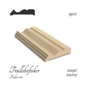 22x90 Trullsbofoder obehandlad Furu A