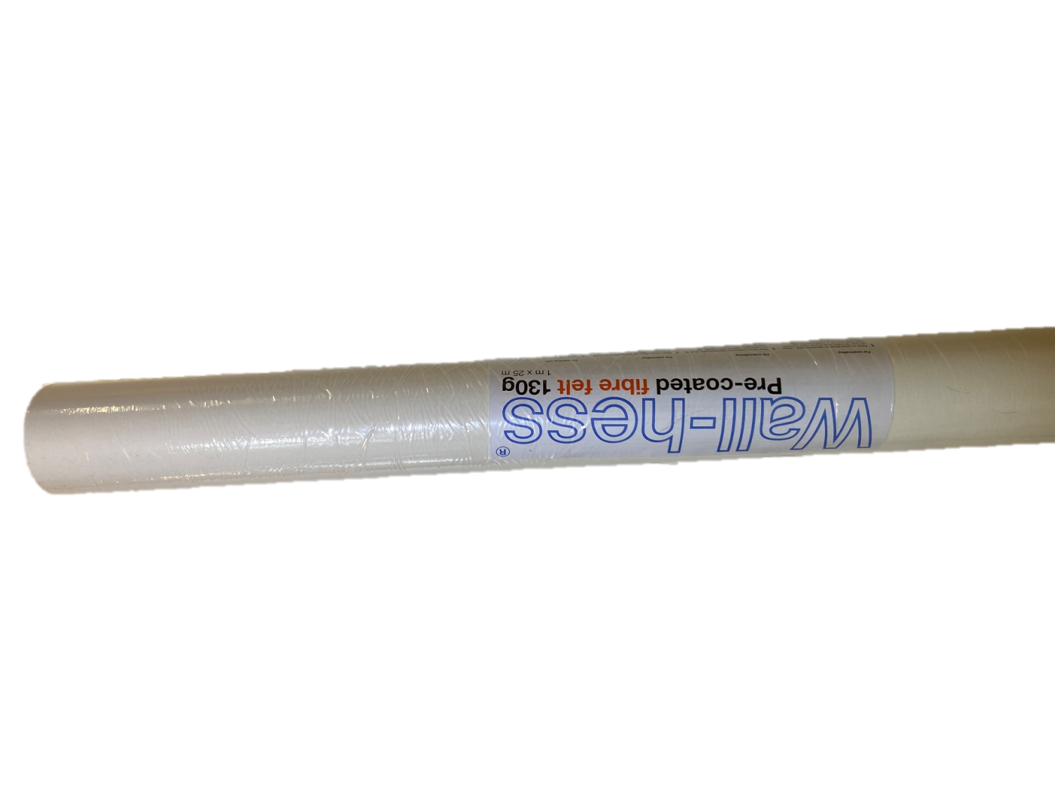 Wall-hess Fiberfilt Förgrundad 130g 1mx25m