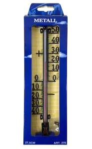 Termometer Ute Villa Metall 27cm