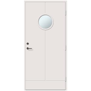 Ytterdörr 878G 10x21 H Vanja vitmålad klarglas STARDÖRREN