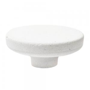 Concrete knob Strand White Large