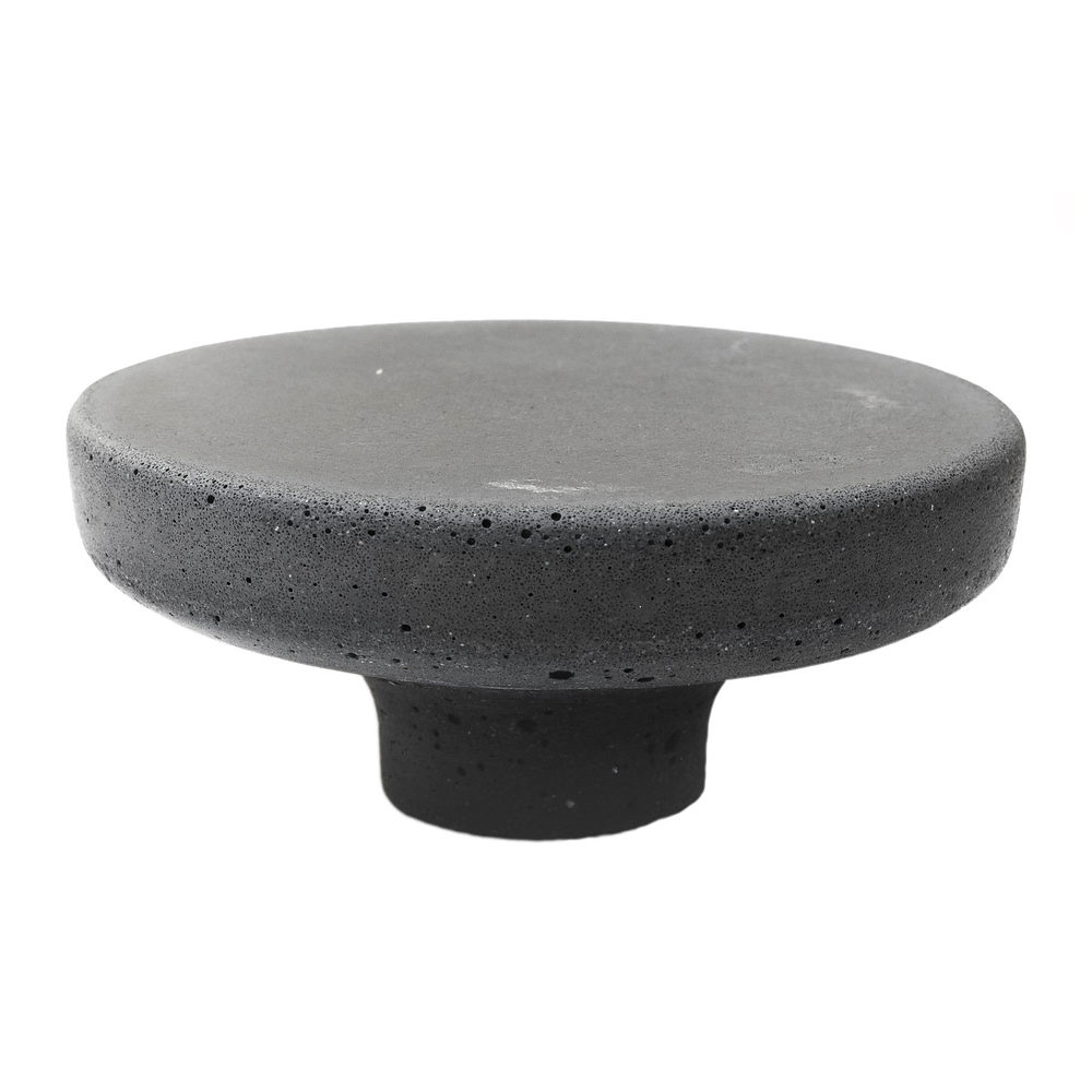 Concrete knob Strand Dark grey Large
