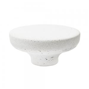 Concrete knob Strand White Medium