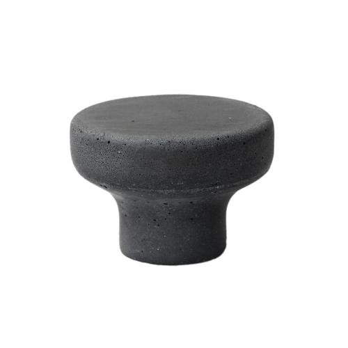 Concrete knob Strand Dark grey Small