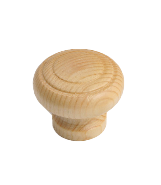 Wooden Knob 9255 Rillan Pine Wood