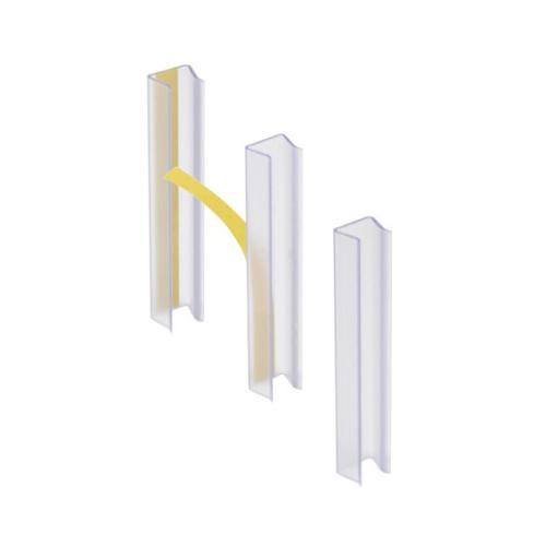 Plastic clips Large Divider Self-adhesive