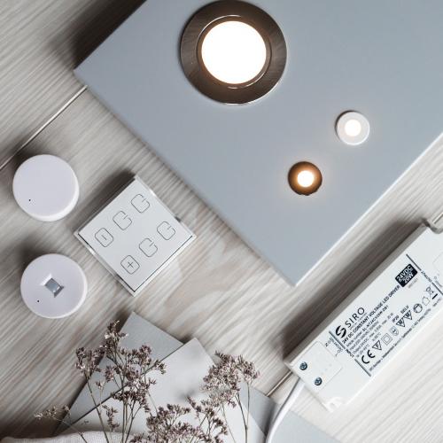 LED Spotlight Complete kit Black Antique