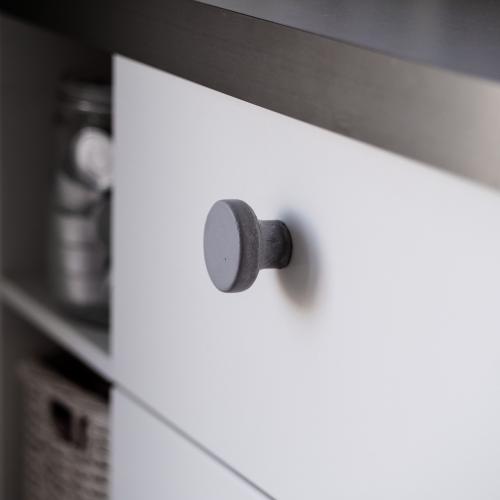 Concrete knob Strand Light grey Small