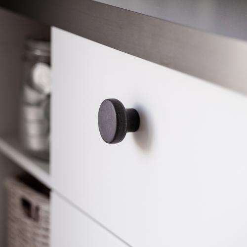 Concrete knob Strand Dark grey Small