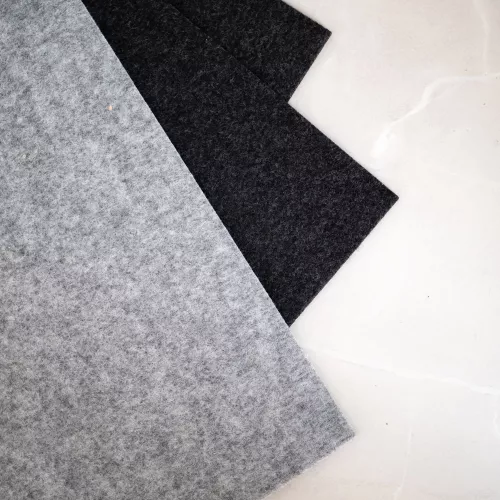 Felt drawer mat Grey Sample