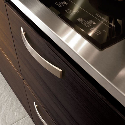 Kökshandtag Ledberg Borstad nickel