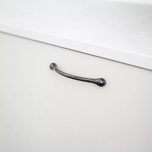 Handtag Droppe Svart nickel