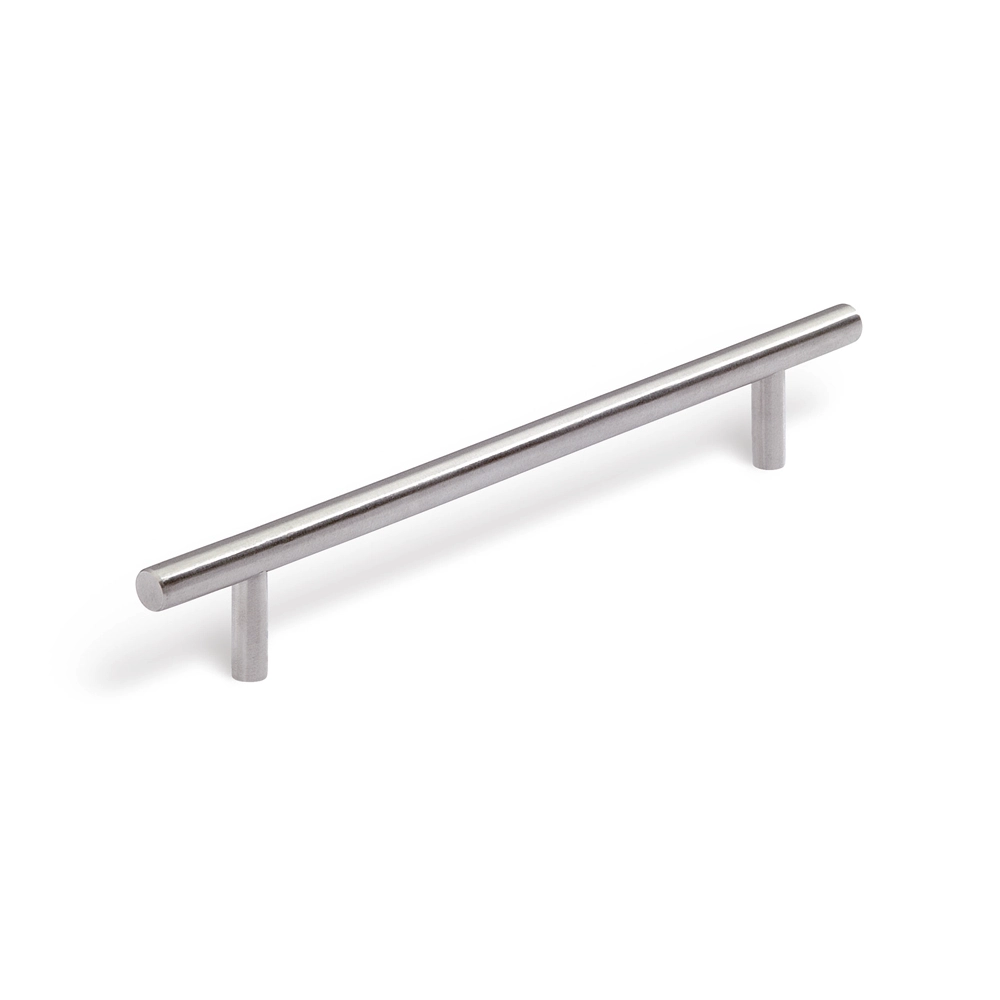 Kitchen handle T-foot Stainless steel