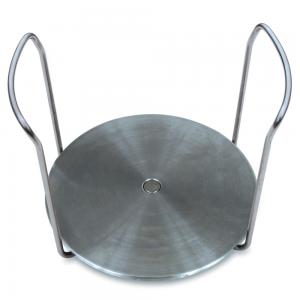 Stainless steel plate holder