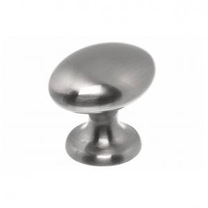 Oval knopp 4010 Blank nickel