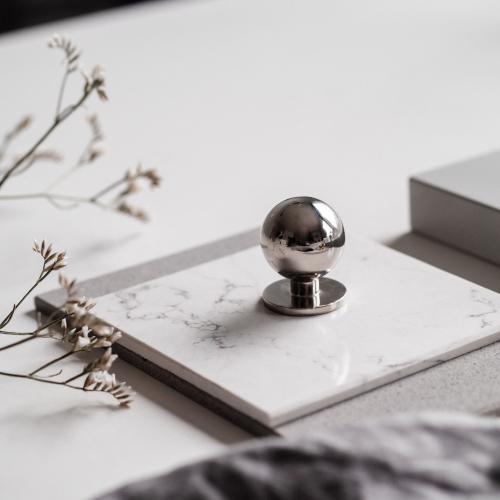 Kitchen knob Berg Nickel