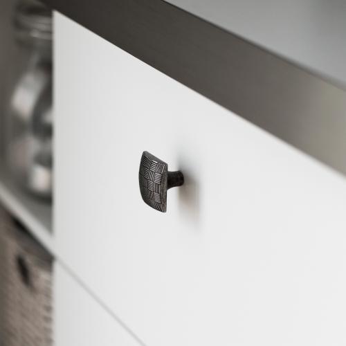 Knopp Chess Svart antik