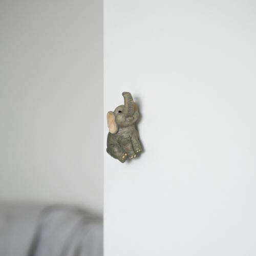 Knopp Elefant Trumpetande