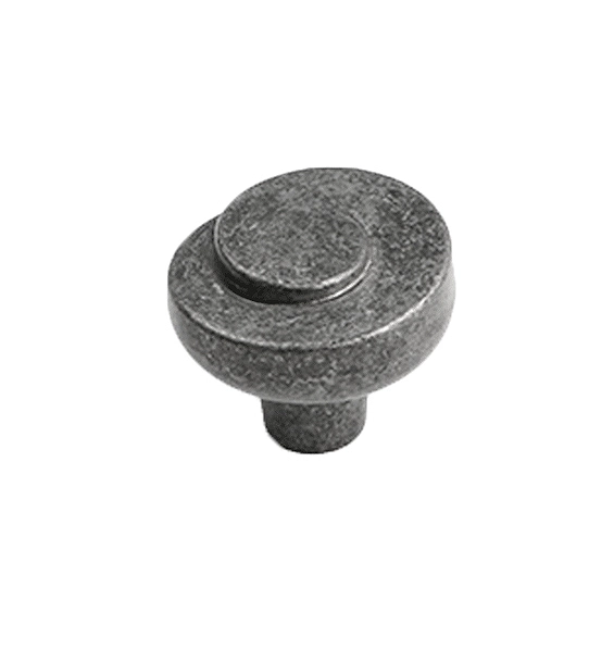 Knob Fläret Rustic iron