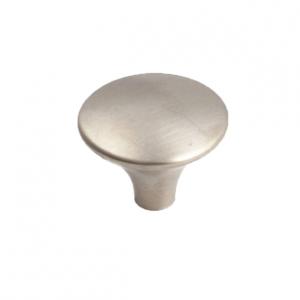 Kitchen knob Mushroom Brushed nickel