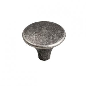 Köksknopp Mushroom Svart antik