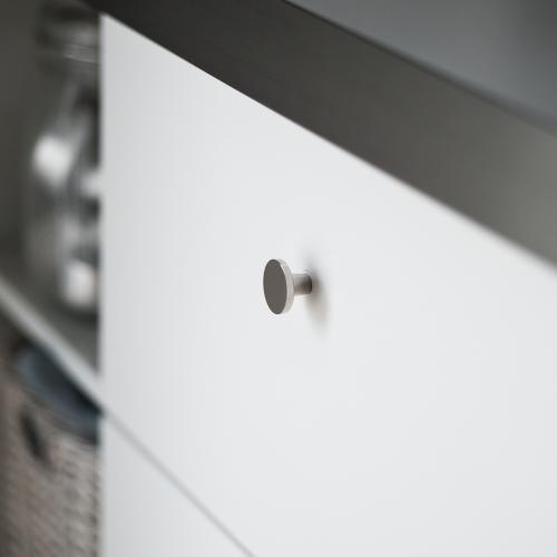 Knob Folke Stainless look