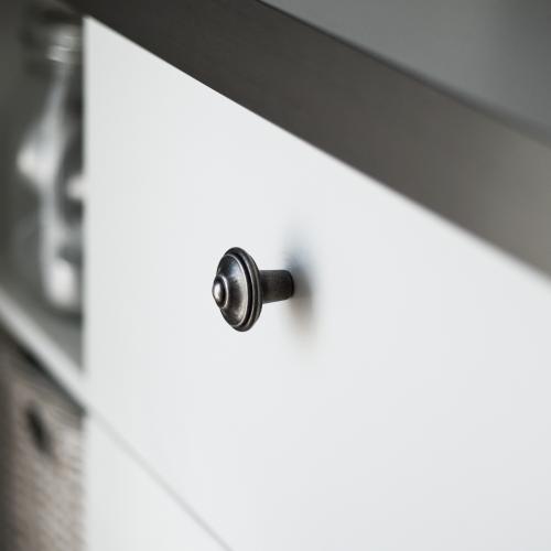 Knob Idebo Black antique