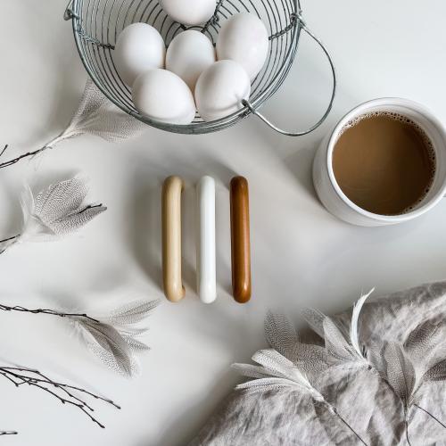 Trähandtag Vit 1031 NCS s 0502Y