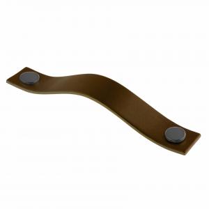 Leather handle Brown & Black