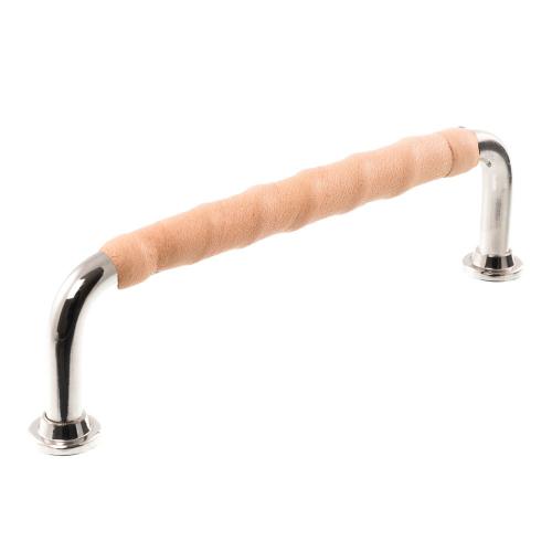 Leather-wrapped handle 1353 Nickel & Nature