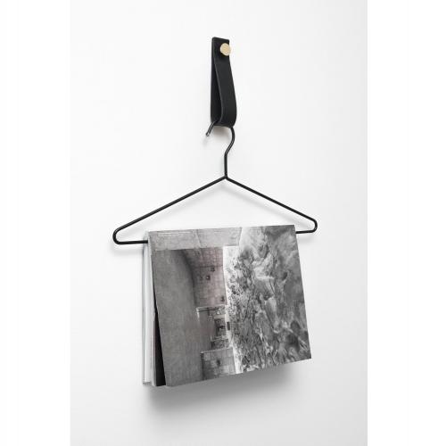 Läderkrok Brun & Mässing