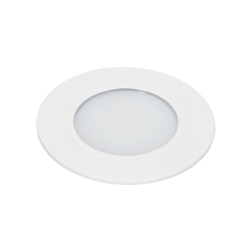 LED dimbar spotlight i vit finish.