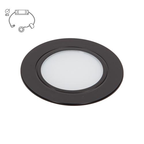 LED Spotlight Complete kit Black