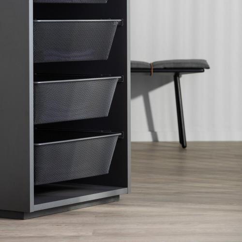 Meshkorg Trådback Komplett med skena