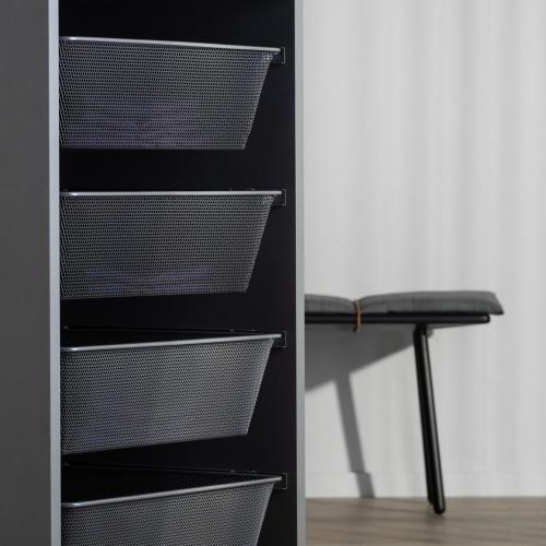 Meshkorg Trådback Komplett med skena