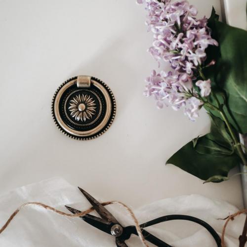 Ringhandtag Prästtomta Antik