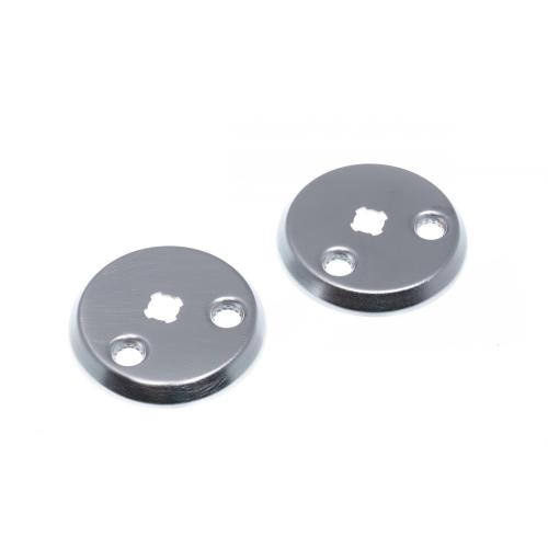 Key Plate Brushed Chrome