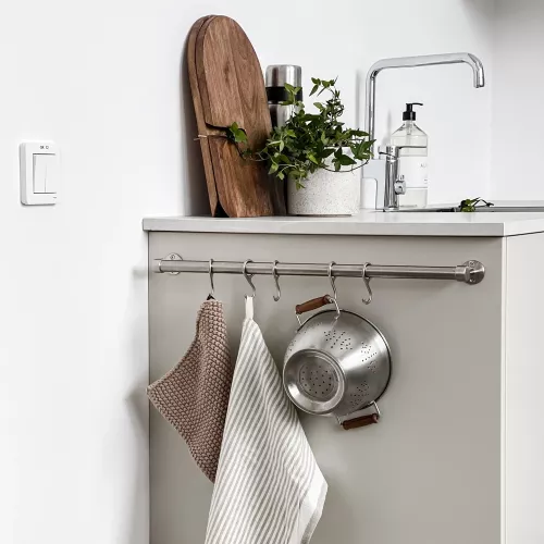 Mellanstolpe Redskapshängare Rostfri