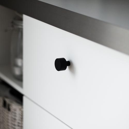 Relief Knob Black 24mm
