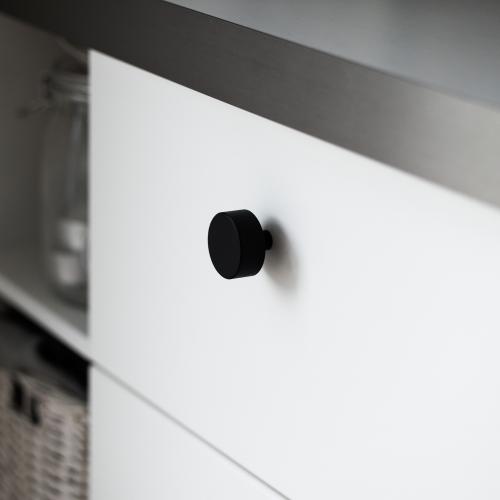 Relief Knob Black 33mm