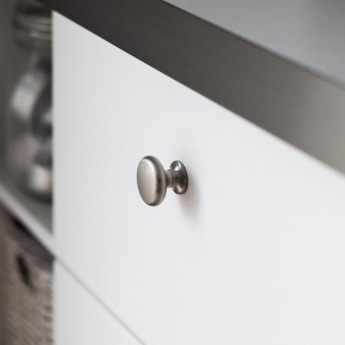 Knopp Stinsen Matt nickel