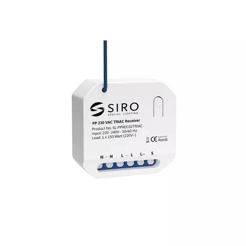 Push Power Dimmer Receiver 230V